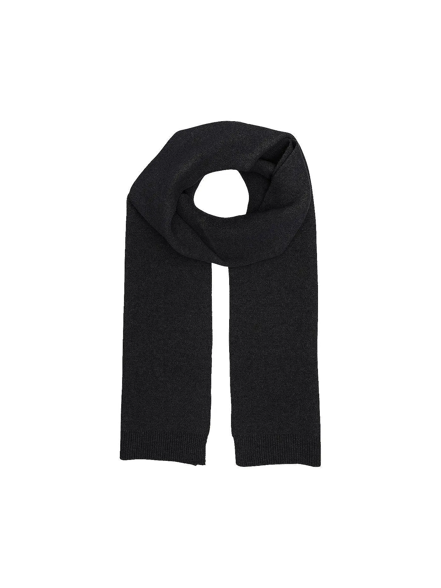 COLORFUL STANDARD | Merino Schal | schwarz